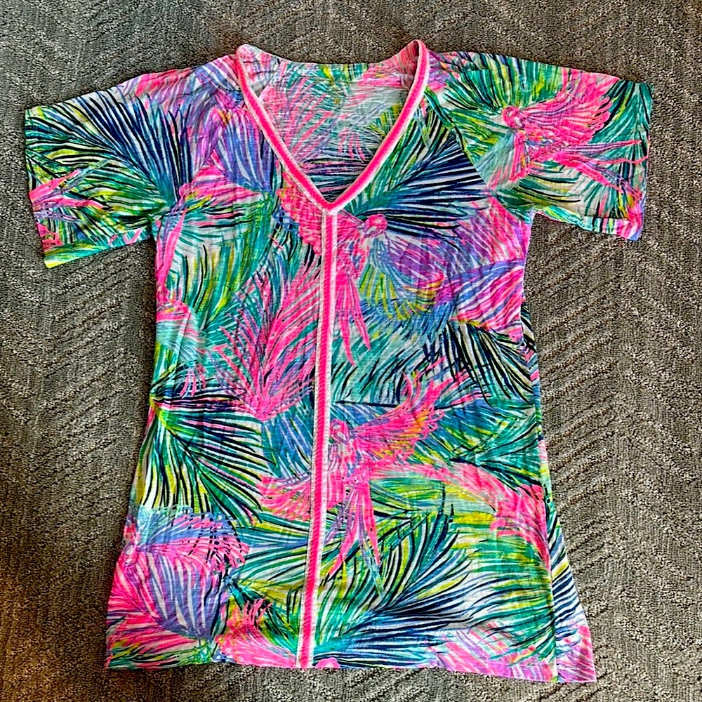 Tropical Lilly Pulitzer Swim Cover-Up